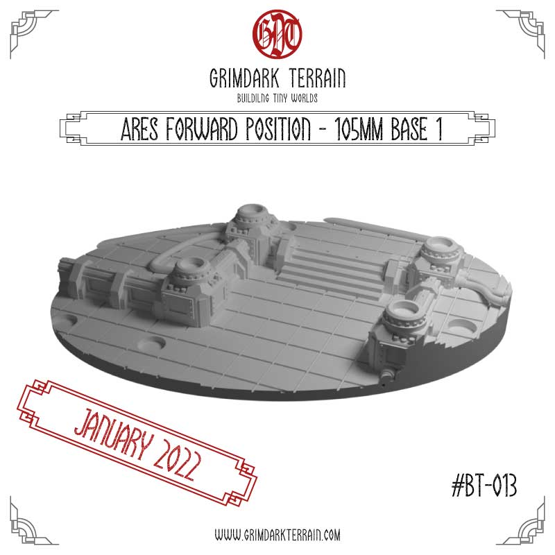 Ares Forward Position - 105mm Base Topper 1
