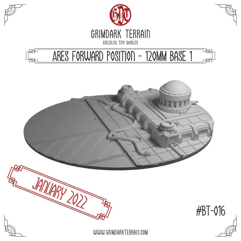 Ares Forward Position - 120mm Base Topper 1